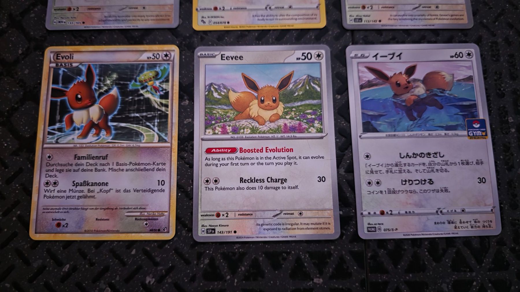 Pokémon Carte collezionabili: 8 Evolis & Feelinara – Usato da Rorschach venduto da Craint 4