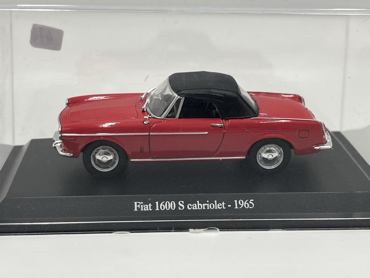 Fiat Modellini d'auto: Fiat 1600S, 1:43 Hachette – Usato da Broc venduto da Jenson7 3