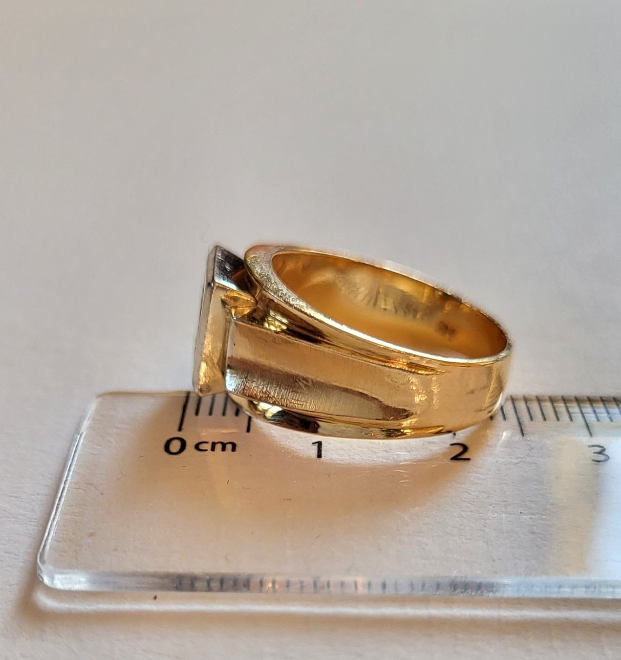 Anelli: 18 Karat 750 Massiv Ring Mit Stein – Usato da Wald ZH venduto da Aniade 6