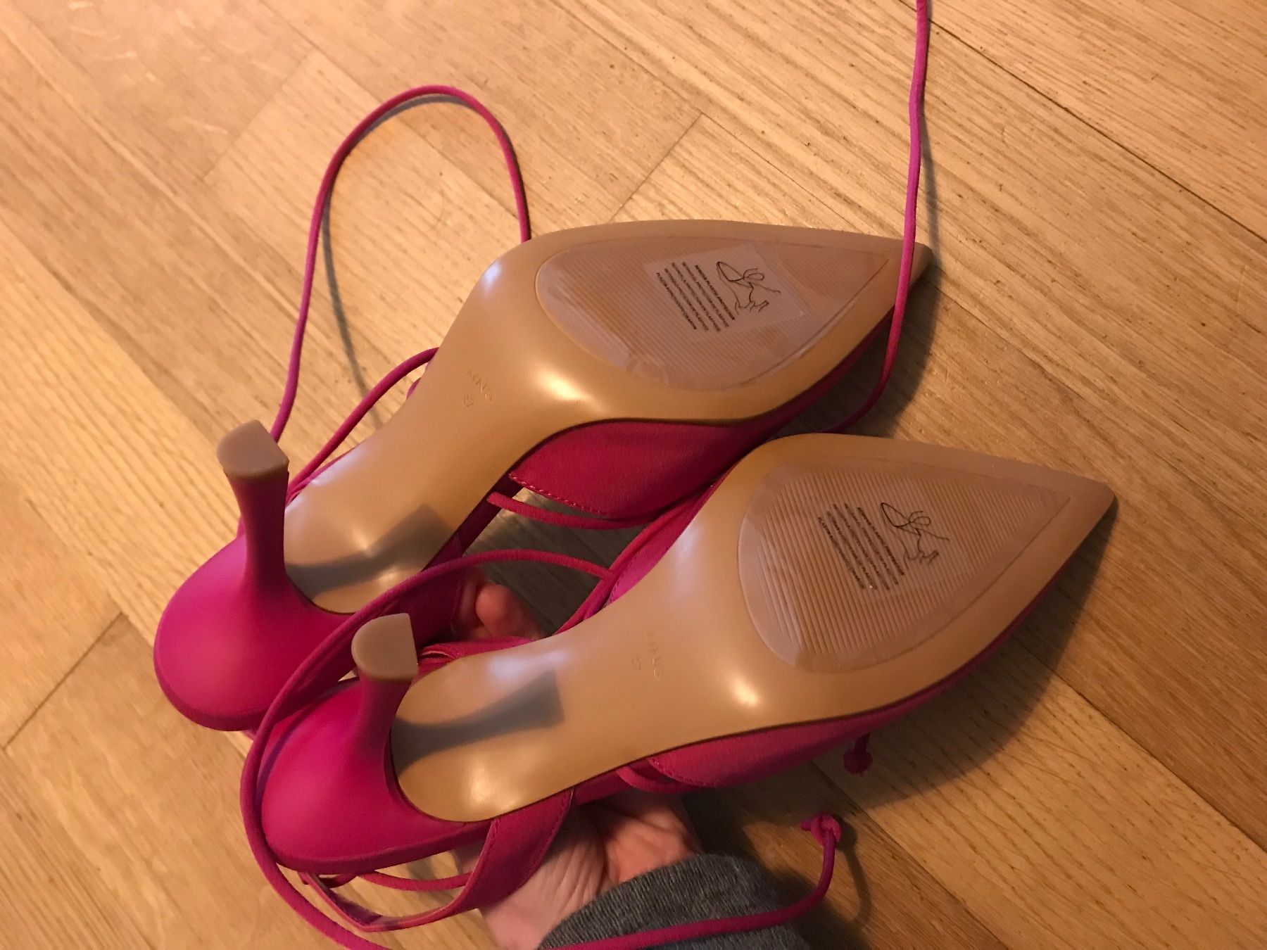 Mango Damenschuhe: Mango Pumps Pink Gr. 37 – Neu und originalverpackt aus Zürich von Salima03 6