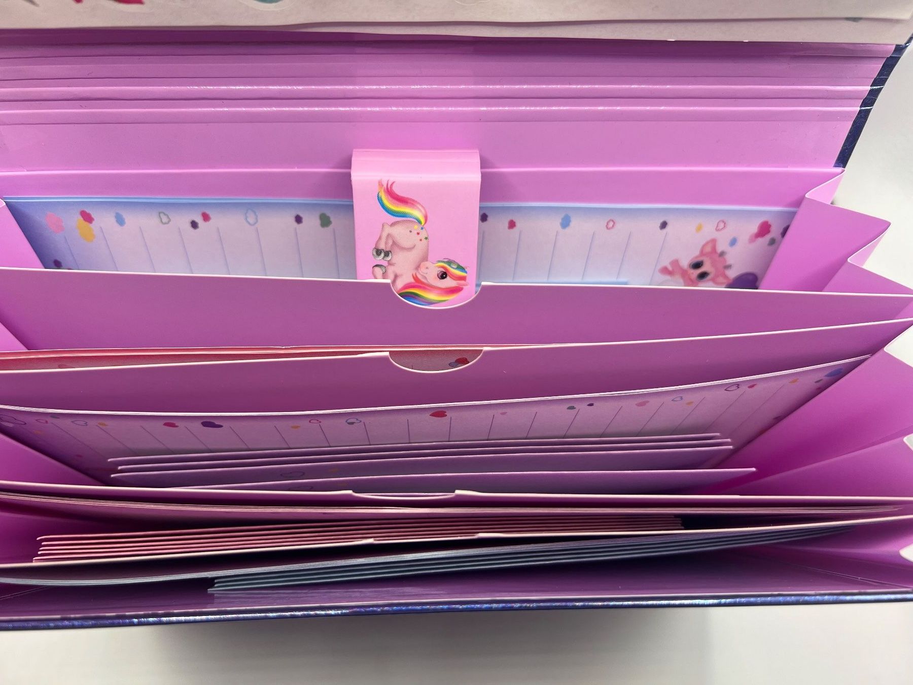 Carta: Briefpapier Set mit Stickern in Fächermappe Minimoomis – Nuovo e nell'imballaggio originale da Vaduz venduto da NotNeeded 3