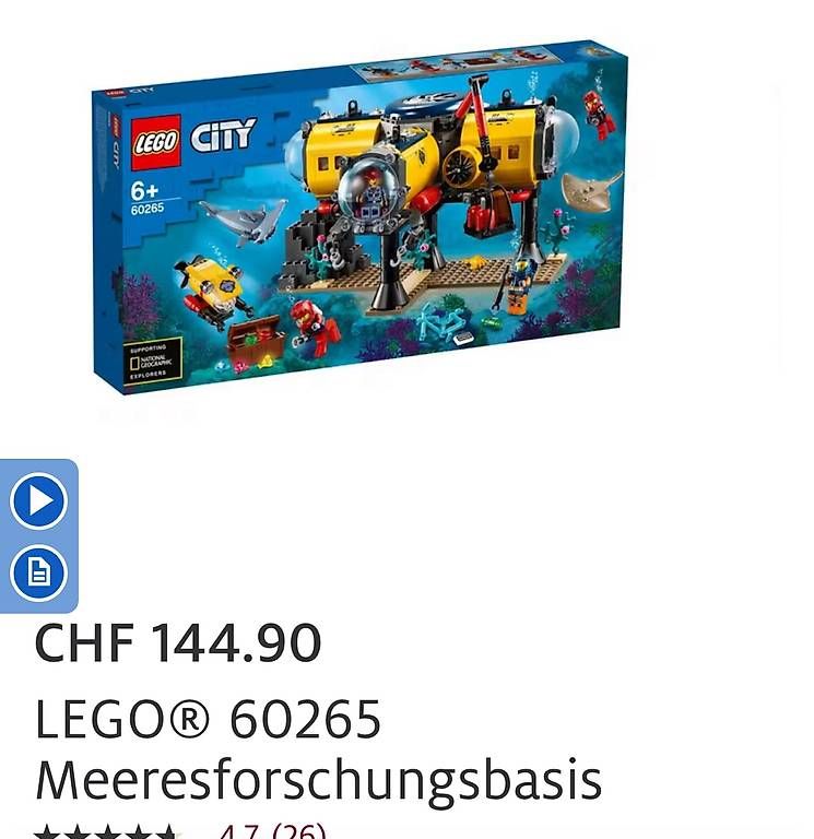 Spielzeuge: Lego Meeresforschungsstation  – Gebraucht aus Bern von haeev 1