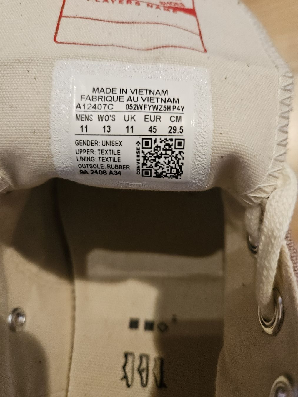Converse Scarpe da uomo: Converse Chuck Taylor 70 EU45 US11 – Nuovo (secondo la descrizione) da Liesberg venduto da mcr_jkf8 4