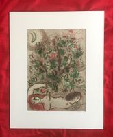 Marc Chagall    BILDER ZUR BIBEL 1960    "Paradies I"