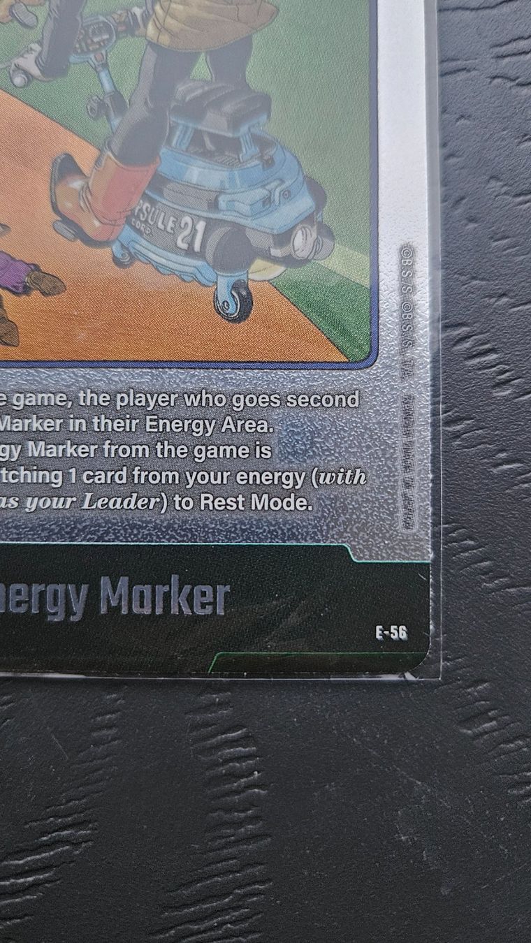 Bandai Sammelbilder & Trading cards: DB Fusion World Energy Marker E-56 Silver EN – Gebraucht aus Stetten AG von Kiosk56 3