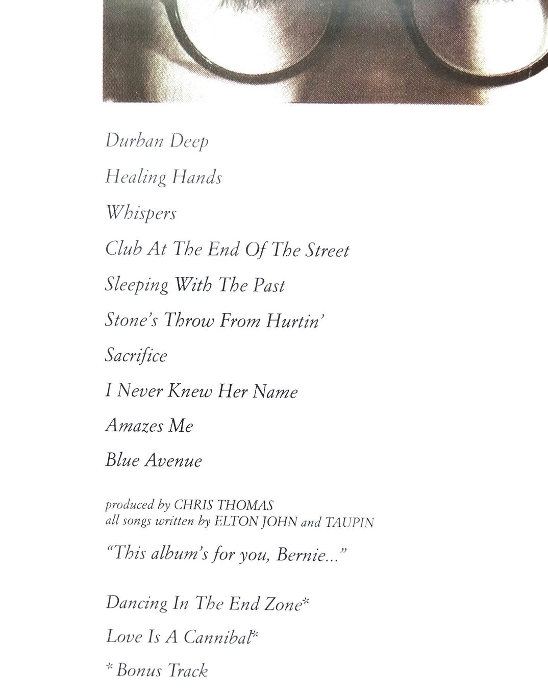 CD: Elton John, Sleeping with the past. – Usato da St.Gallen venduto da Paddington11 3