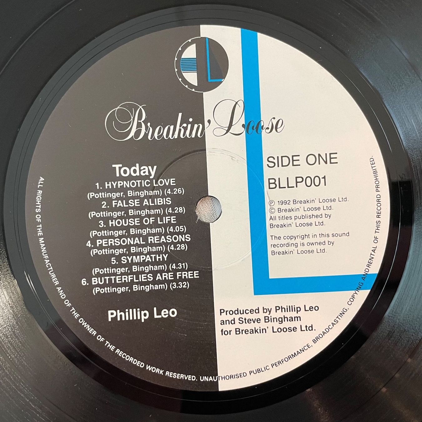 Schallplatten: PHILLIP LEO - TODAY – Gebraucht aus Zürich von fehlton 3