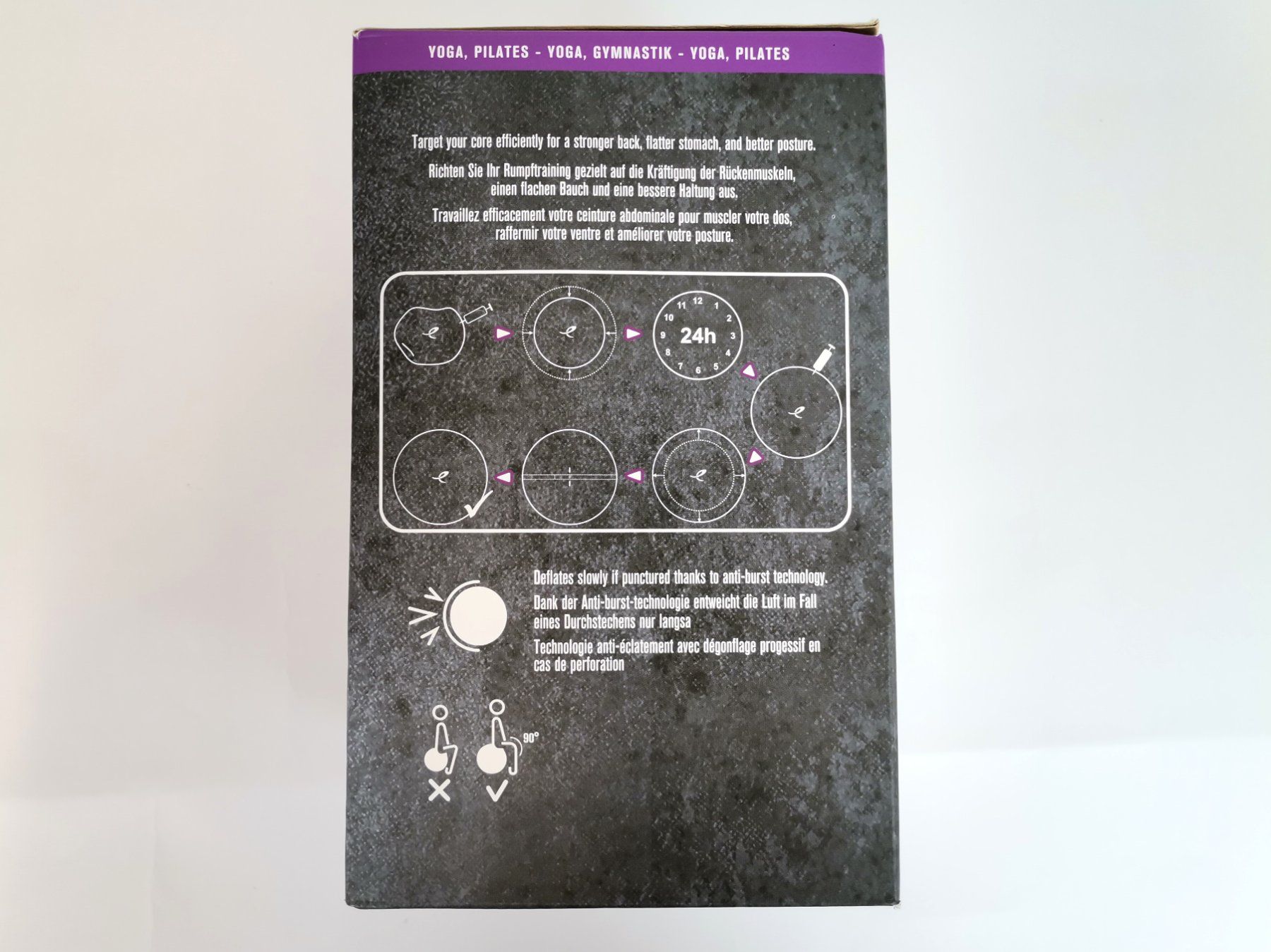 Hometrainer: ENERGETICS Gymnastikball – Neu und originalverpackt aus Schaffhausen von Restwert_SH 3