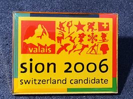 T618 - Pin Sion 2006 Switzerland Candidate Spezial Edition