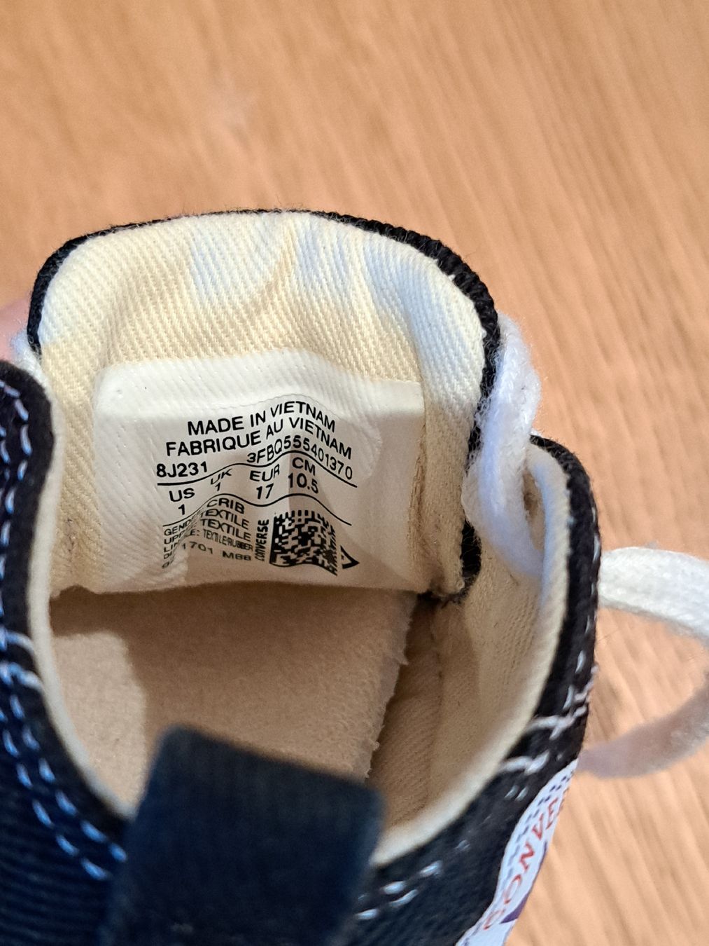 Converse Scarpe per ragazzi: Converse All Stars Babyschuhe, Grösse 17 – Usato da Zell LU venduto da starlight_ 1