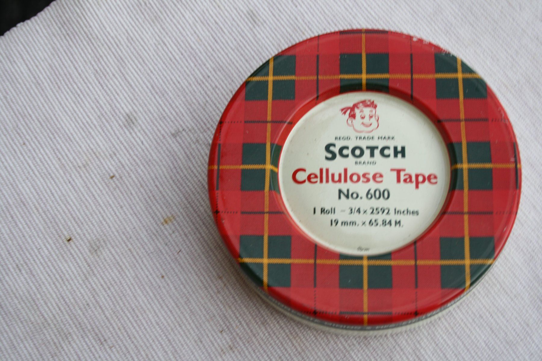 Dosen: ALTE SCOTCH BAND BLECH - DOSE – Gebraucht aus Wauwil von Pneuedy 1