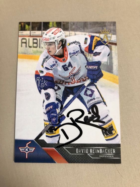 David Reinbacher Kloten Hockey Card Signiert | Kaufen Auf Ricardo