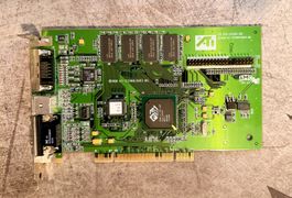ATI Rage LT Pro PCI Grafikkarte 8MB DFP VGA Retro PC