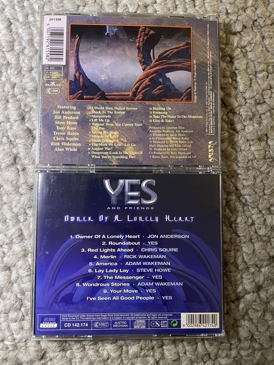 CDs: 2x Yes  – D'occasion à Reinach AG par trigger7811 2