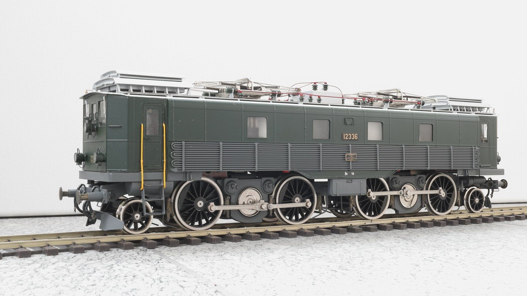 Fulgurex Modellini di ferrovie: Fulgurex - 0 - Be 4/6 Nr. 12336 – Usato da Hergiswil NW venduto da E646.060