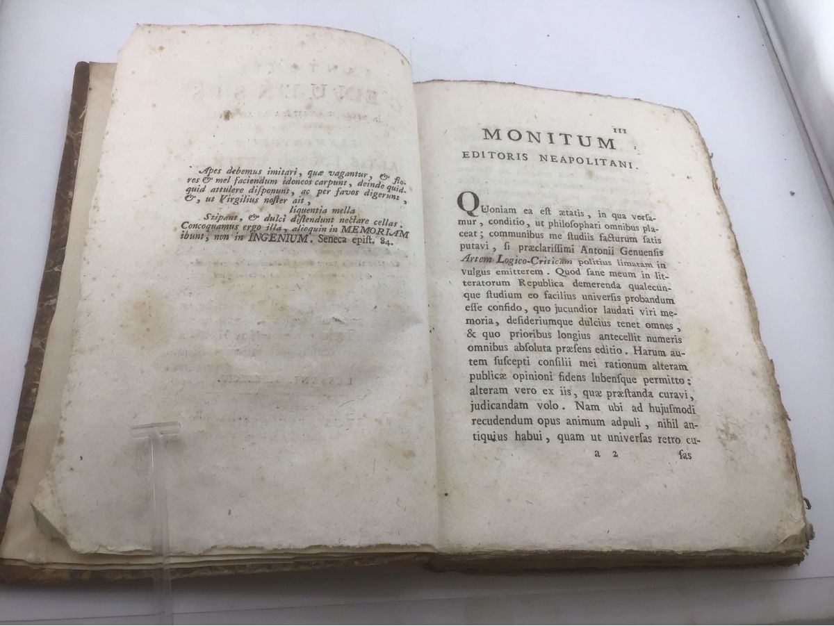 Libri: Elementorum Artis Logico-criticæ, Libri V, 1794 – Usato da Nods venduto da loredana18 1