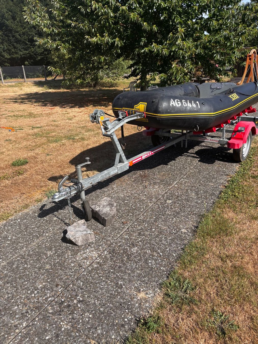 Zodiac Boote: Schlauchboot mit Anhänger Zodiac S 131 – Gebraucht aus Hunzenschwil von Gaggofisch 2