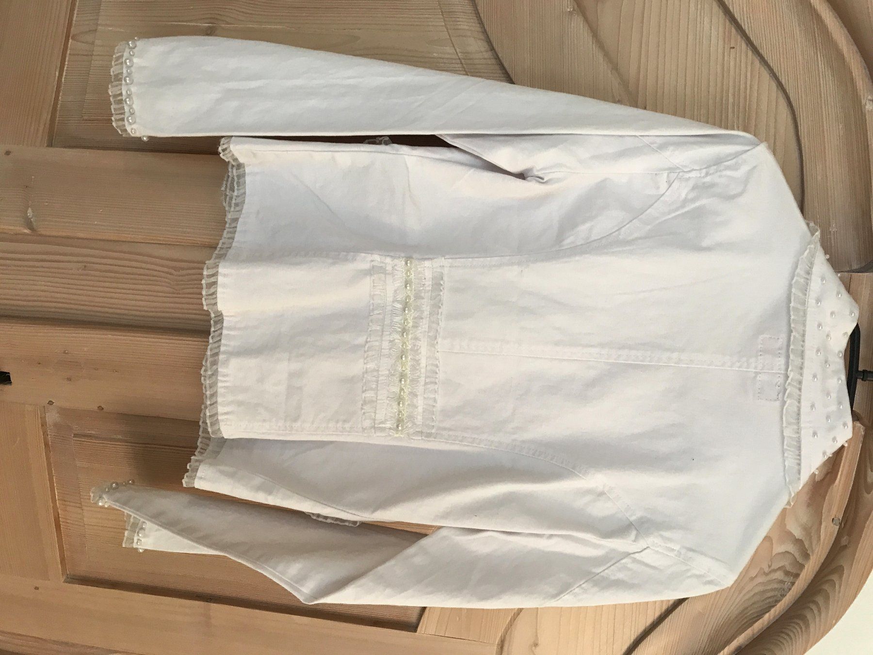 Giacche: Jeansjacke weiss/ Baumwolle/ Gr. 36 – Usato da Dübendorf venduto da nerino03 4