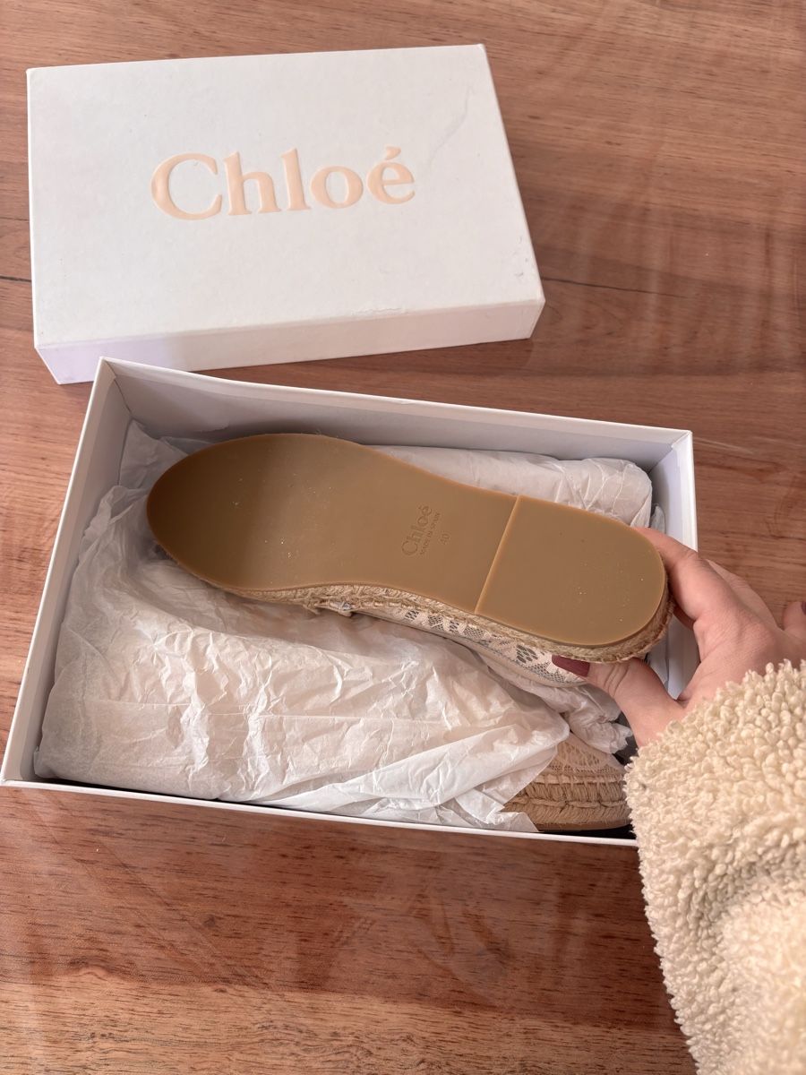 Scarpe da donna: Chloe Espadrilles  woody – Nuovo e nell'imballaggio originale da Muhen venduto da S.t.o 2