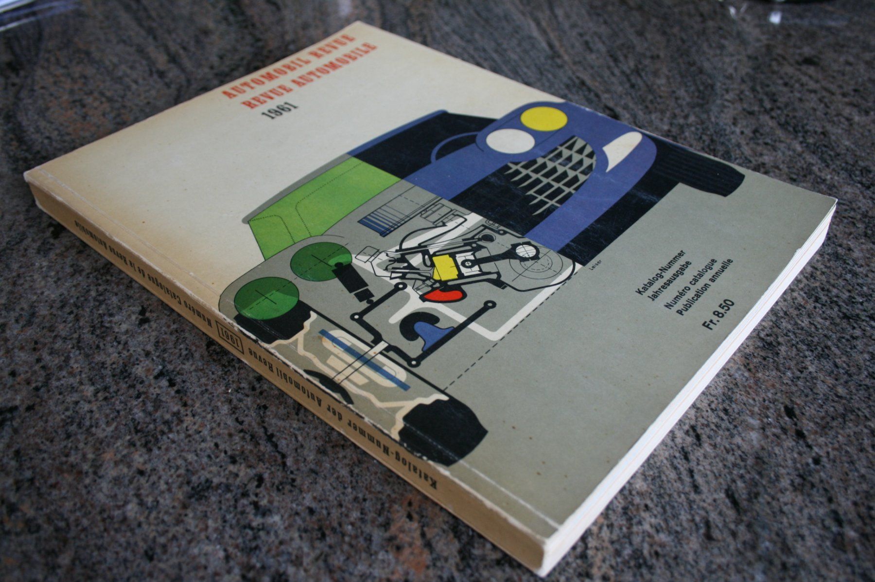 Zeitschriften & Magazine: AUTOMOBIL REVUE KATALOG 1961 – Gebraucht aus Wilen b. Wil von Rasti2 2