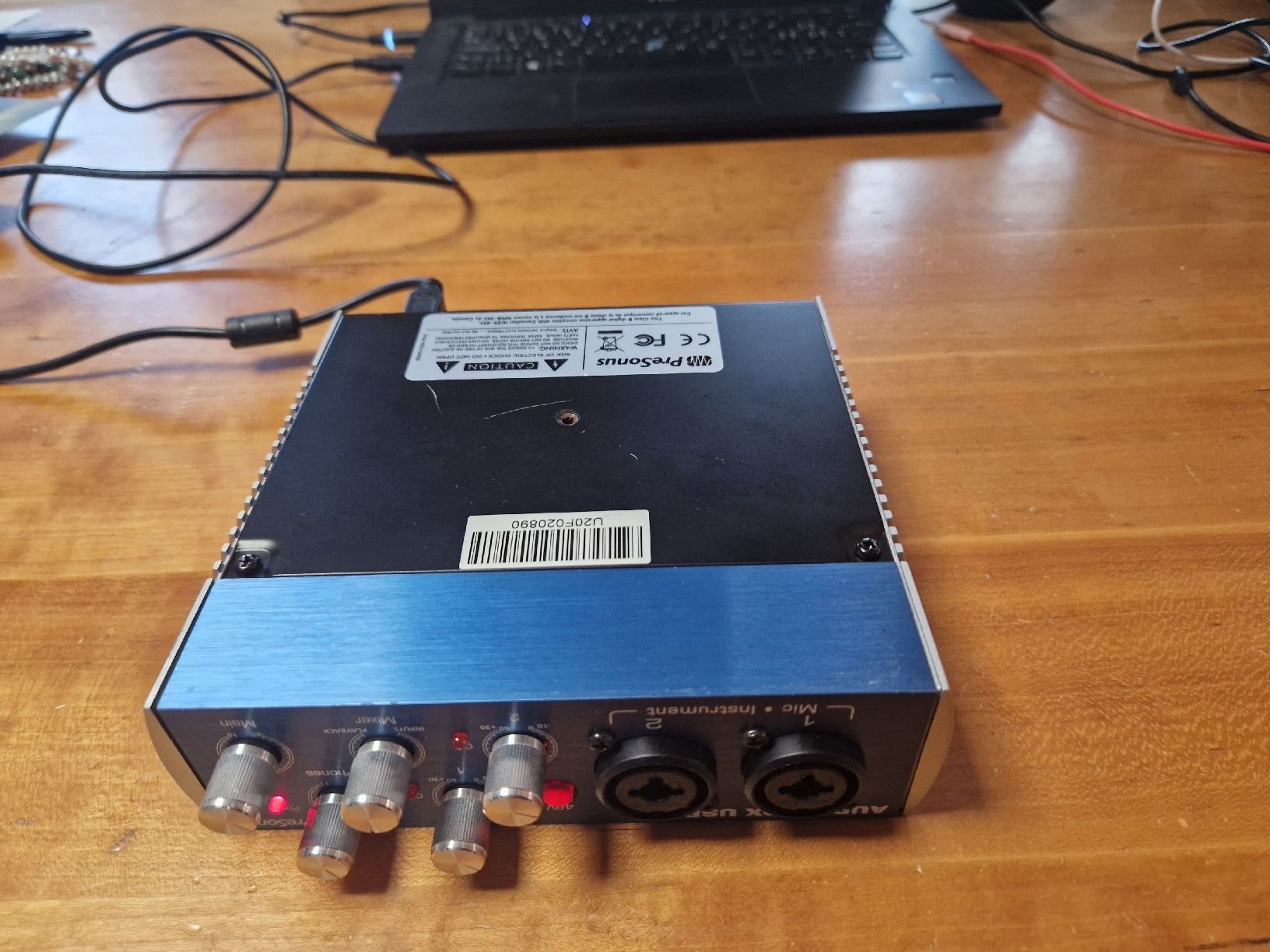 Aufnahmegeräte: PreSonus AudioBox USB Audio-Interface gebrauchter Zustand – Gebraucht aus Schwanden GL von Ttomg 2