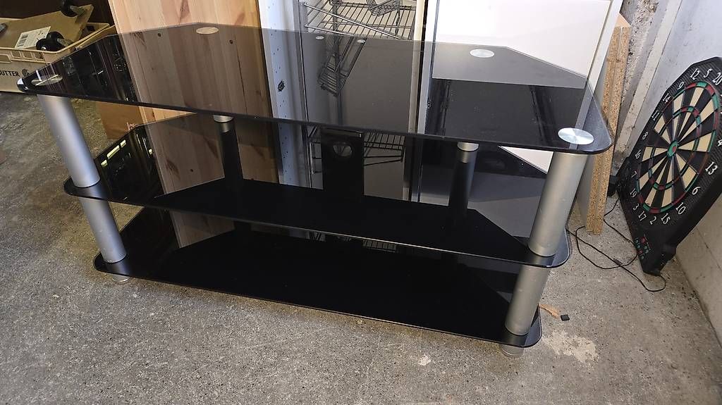 Mobili TV: TV Möbel Schwarzglas – Usato da Uzwil venduto da BrokiFloh 3