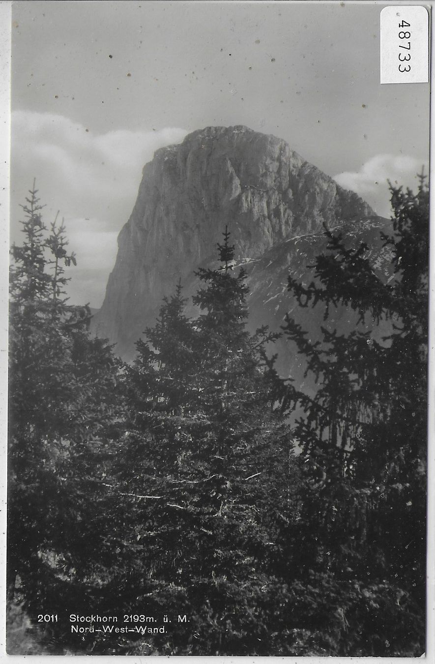Cartoline postali: Stockhorn - Nord-West-Wand – Usato da Ettingen venduto da Kartenplanet
