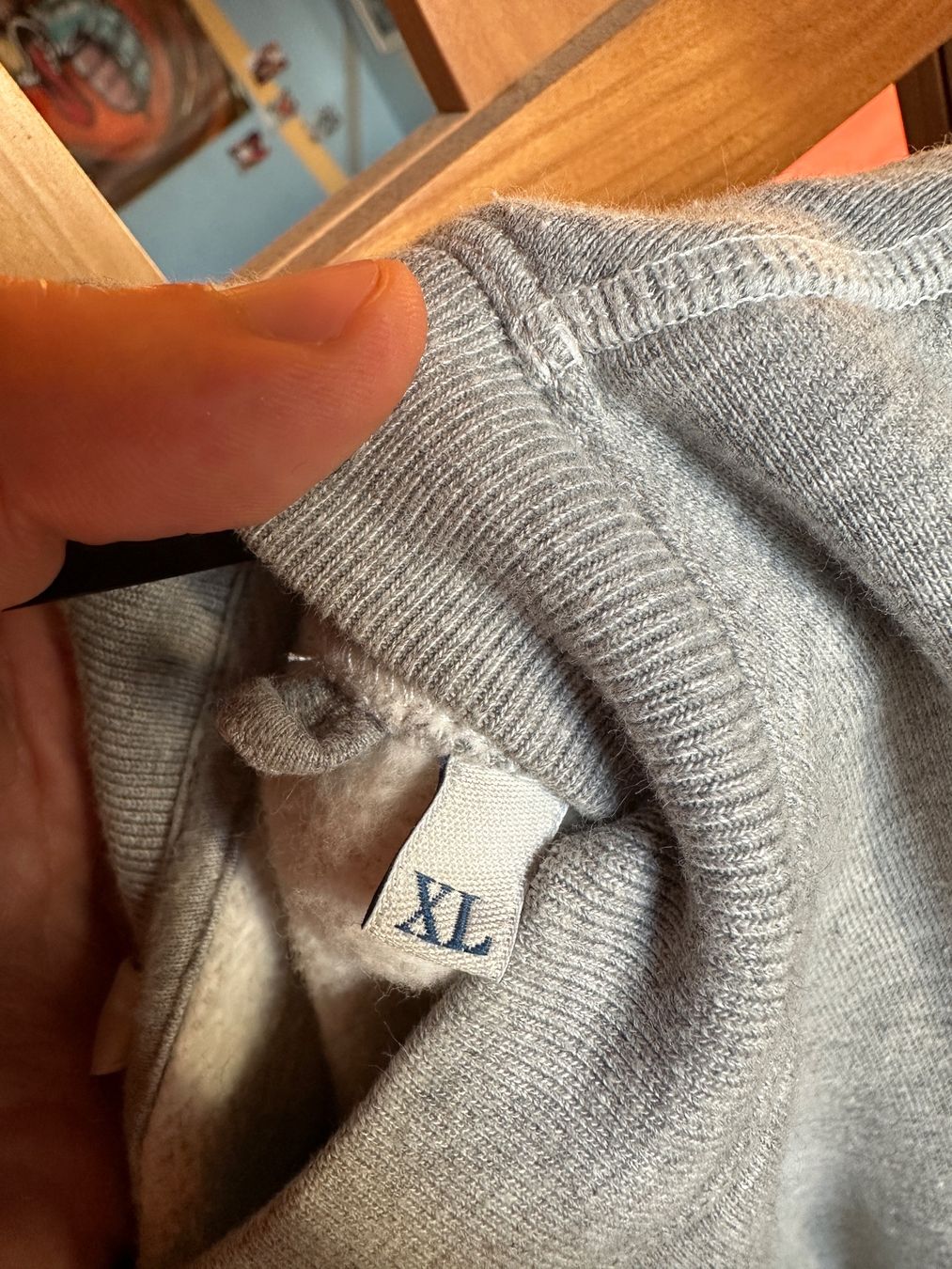 Moncler Pullover & Sweatshirts: Original Grey Moncler sweatshirt – Neu (gemäss Beschreibung) aus Villars-Burquin von Iliasso 3