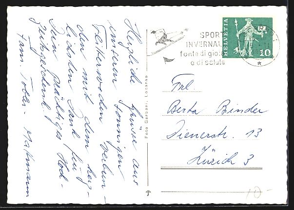 Cartes postales: Auressio /Val Onsernone, Panorama mit Be – D'occasion à Berlin par bartko-reher 1