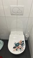 Laufen WC miSitz mit Blumendekor (entfernbar)