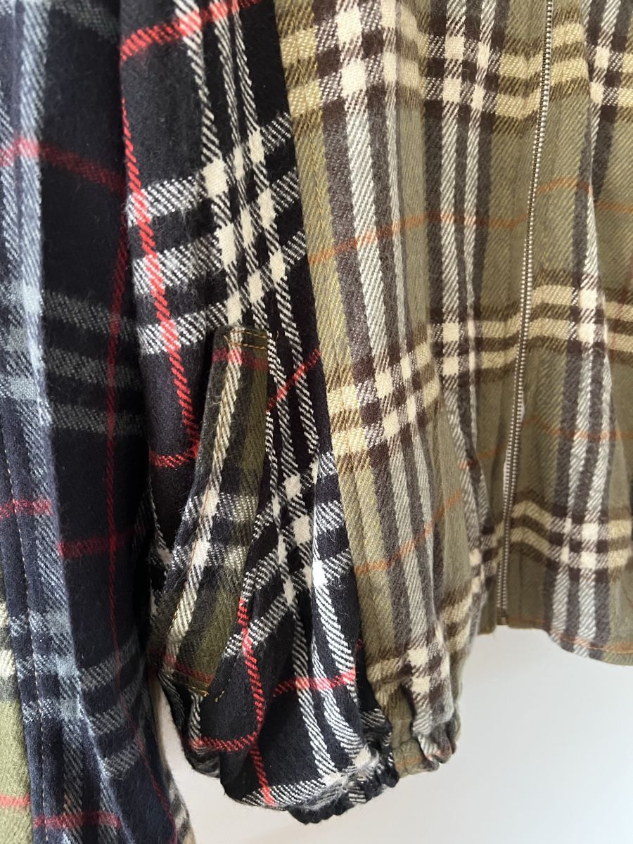 Giacche: GIACCA PATCHWORK TARTAN RIELABORATA – Usato da Lugano venduto da TKvintage 3