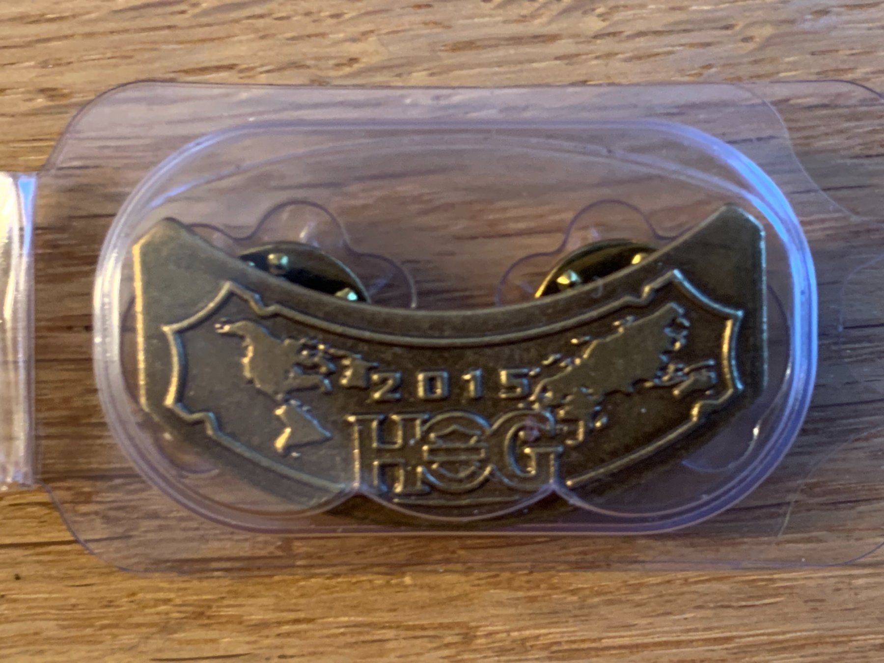 Harley-Davidson Toppe: Harley Owners Group 2015 Patch mit Pin, Top Zustand – Nuovo e nell'imballaggio originale da Sarmenstorf venduto da habasa 5