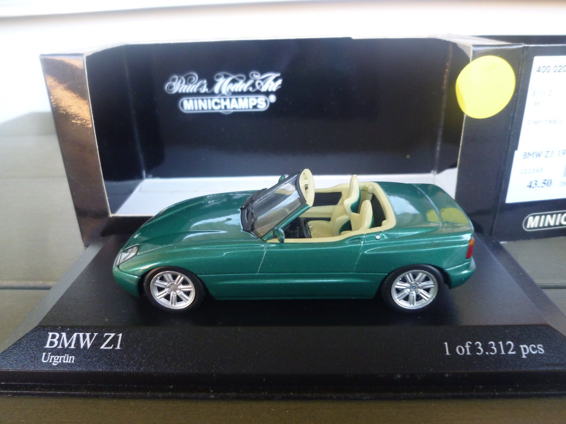 BMW Modellini d'auto: BMW Z1 (1991) – Nuovo e nell'imballaggio originale da Flawil venduto da Imperiosud 4