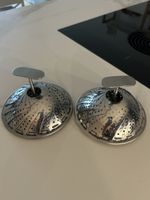 2 Dampfkoerbe Edelstahl faltbar neuwertig