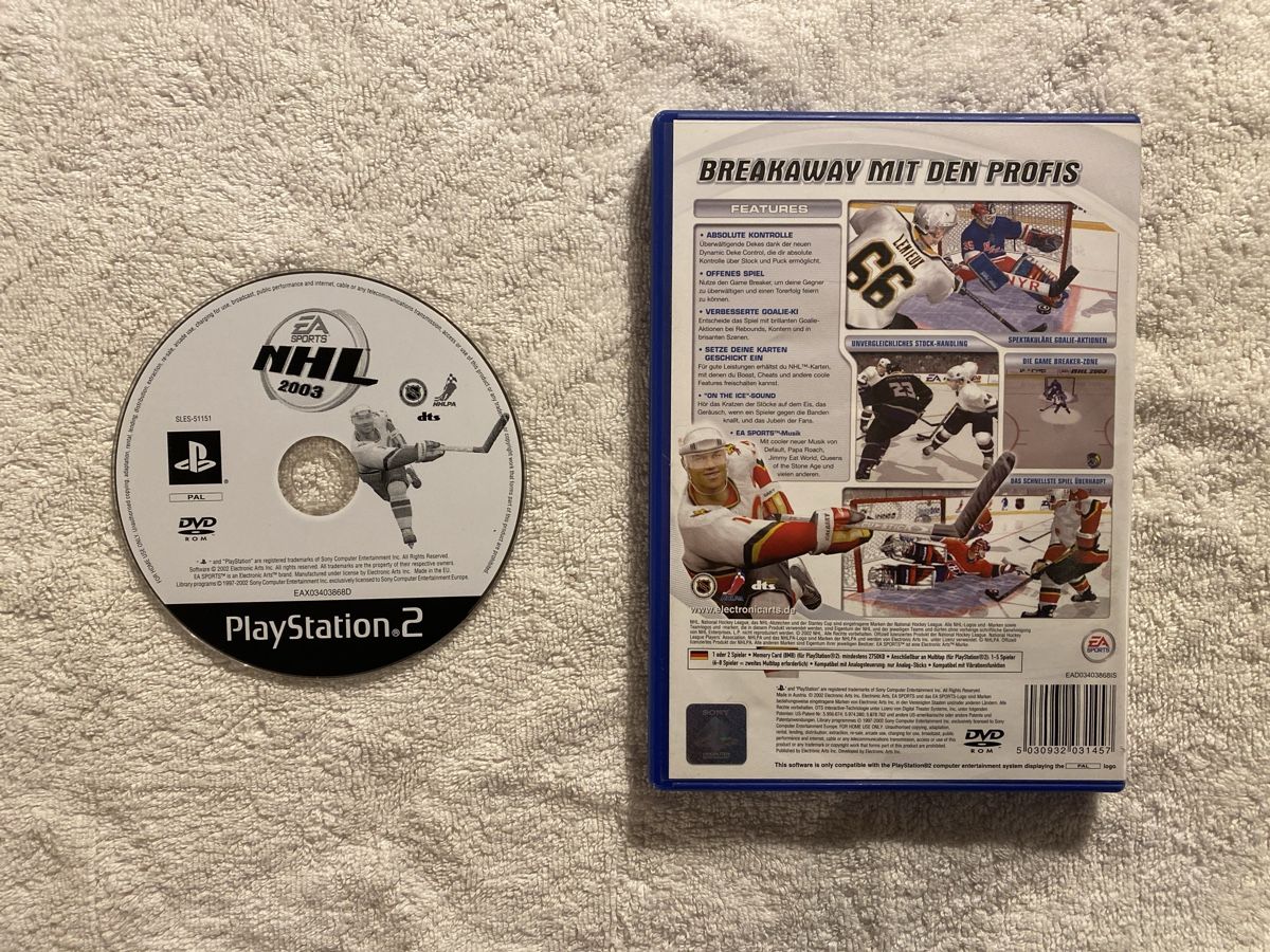 Sony Giochi: NHL 2003 PS2 – Usato da Reichenbach i. K. venduto da Daniel840 1