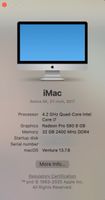 iMac 27inch Intel Core i7, 4.2 GHz (Mid-2017 Model)