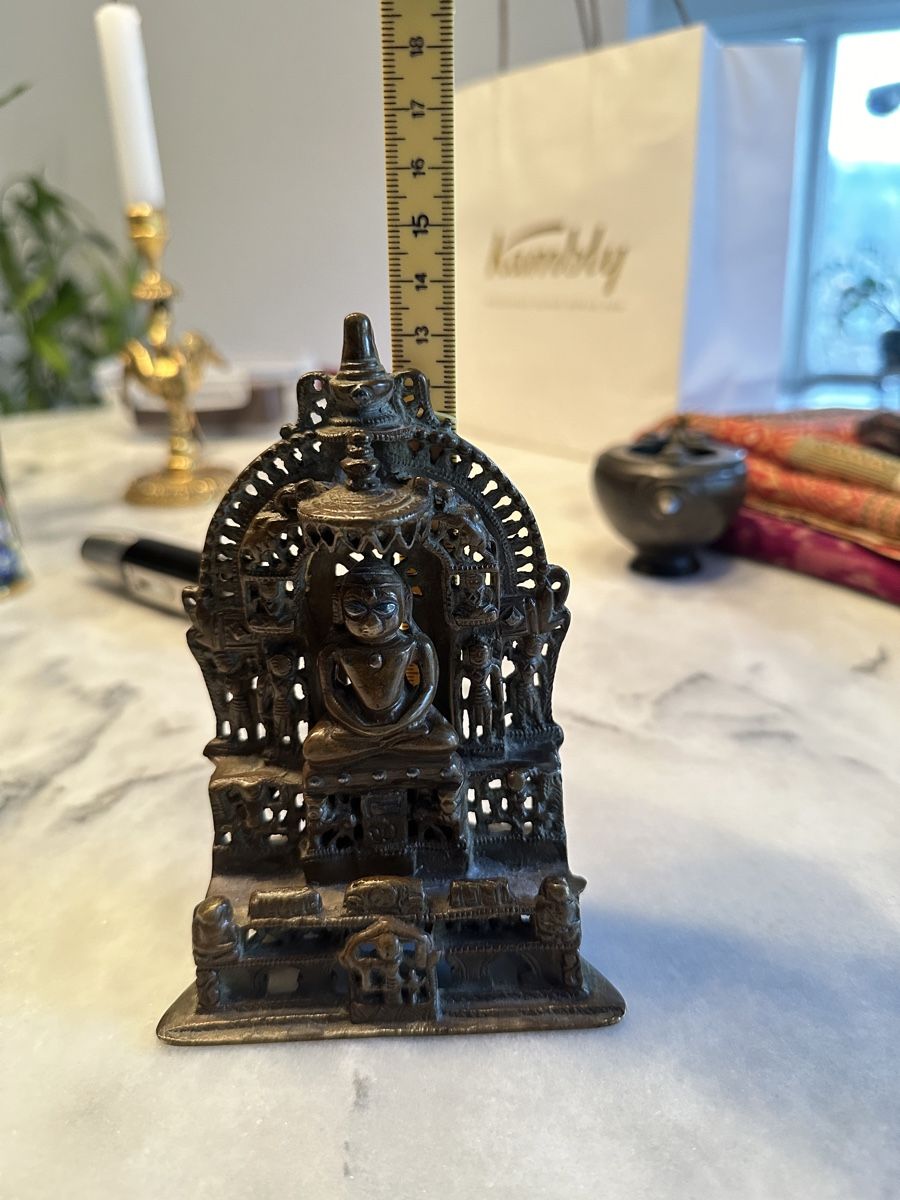 Statuette: Antike Asiatische Buddha Statue – Usato da Aarburg venduto da Schatzaffe 3