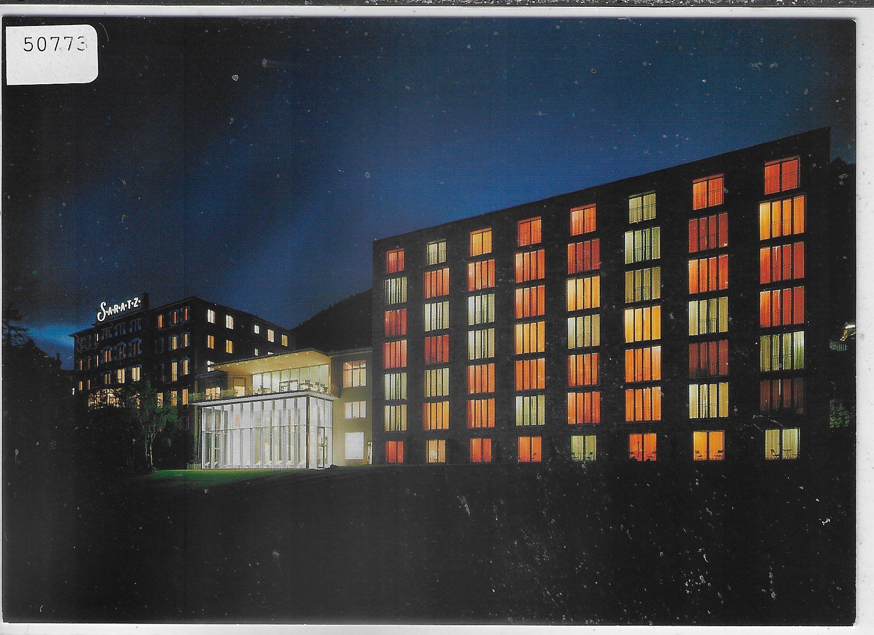 Cartoline postali: Hotel Saratz - Pontresina – Usato da Ettingen venduto da Kartenplanet