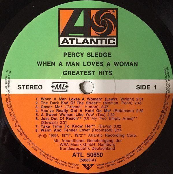 Dischi in vinile: Sledge Percy – Nuovo (secondo la descrizione) da Aeschi SO venduto da Stones55 2