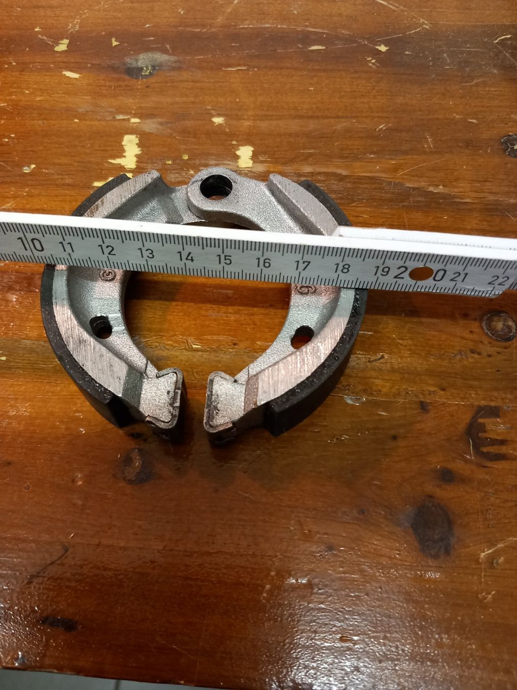 Sachs Ciclomotori: Mofa Bremsschuhe Durchmesser 90mm x 20mm – Usato da Givisiez venduto da Reiffel 3