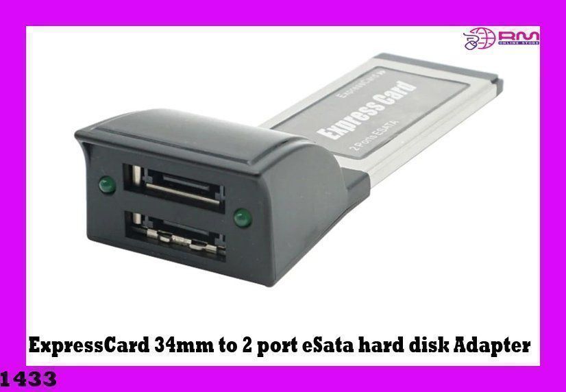 Unità & Adattatore: ExpressCard 34mm auf 2 Port eSata Adapte – Nuovo e nell'imballaggio originale da Unterägeri venduto da RmOnline