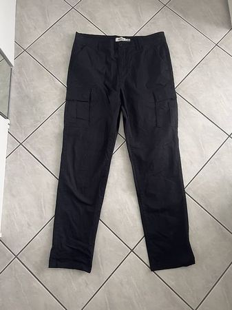 Schwarze Cargohose von !Solid, W34 L34, Regular Fit