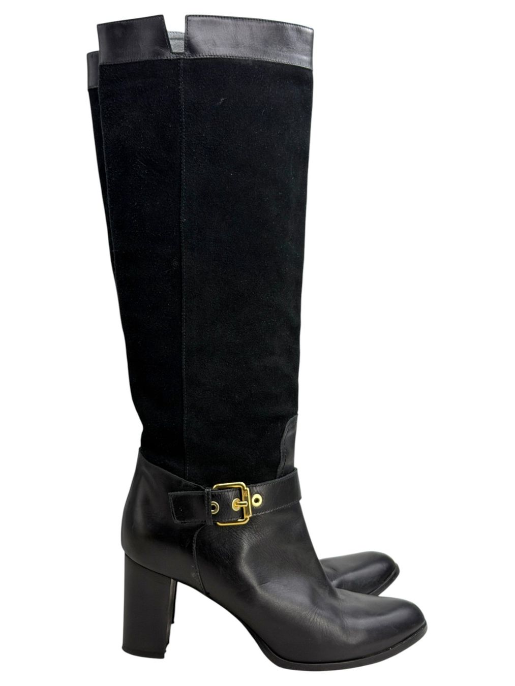 Navyboot Scarpe da donna: Bottes Navyboot cuir et daim noir. Pointure 40 – Usato da Cossonay-Ville venduto da PatineDuTemps 5