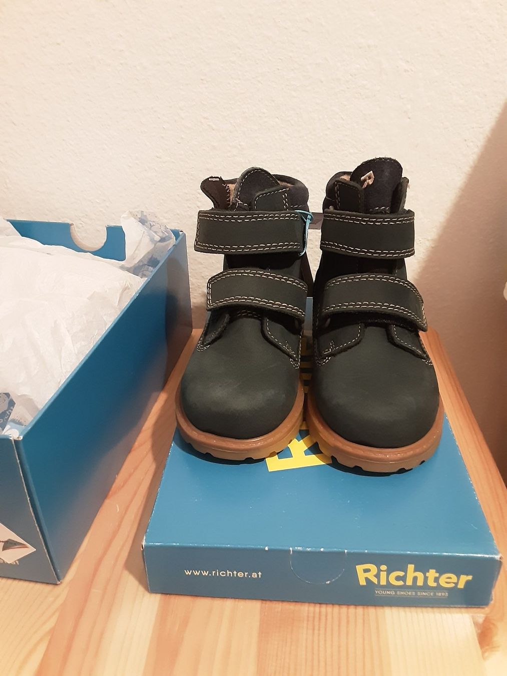 Schuhe für Jungen: Richter Jungen Halblange Stiefel – Neu und originalverpackt aus Glattfelden von Roman2504 5