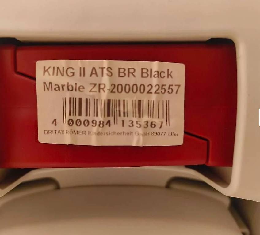 Auto-Kindersitze: Auto Kindersitz Britax Römer King II ATS – Gebraucht aus Wettingen von Suzanne015 2