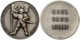 1972 Biel Eidg. Kl. Kal. ,  50mm  /1020/