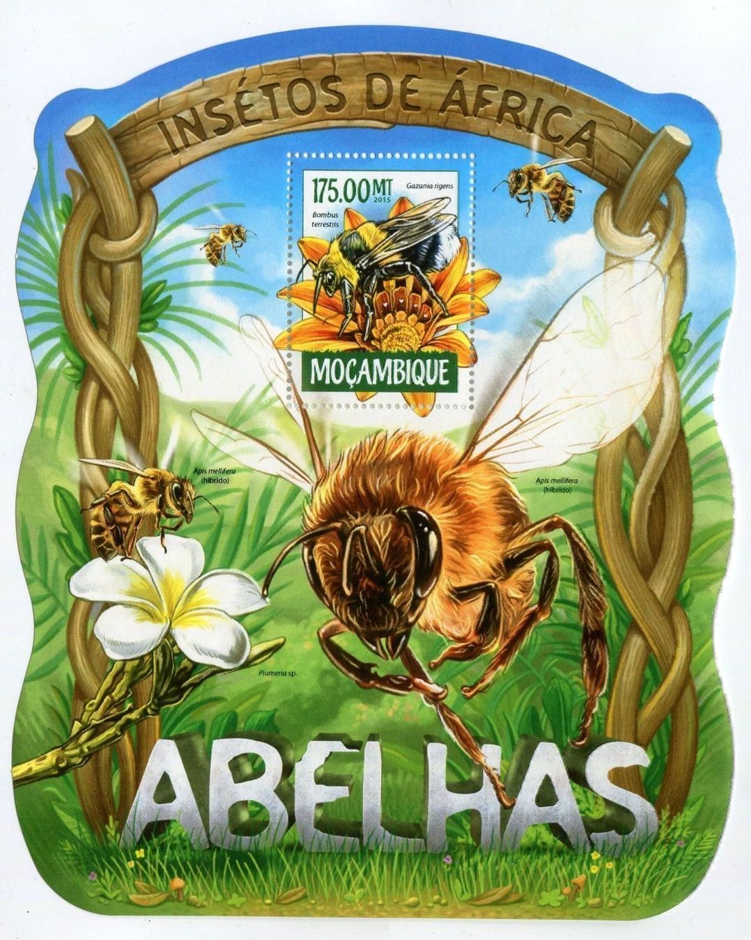 Tutti i francobolli: Block "Bienen". Mosambik – Nuovo e nell'imballaggio originale da Basel venduto da Butsch5