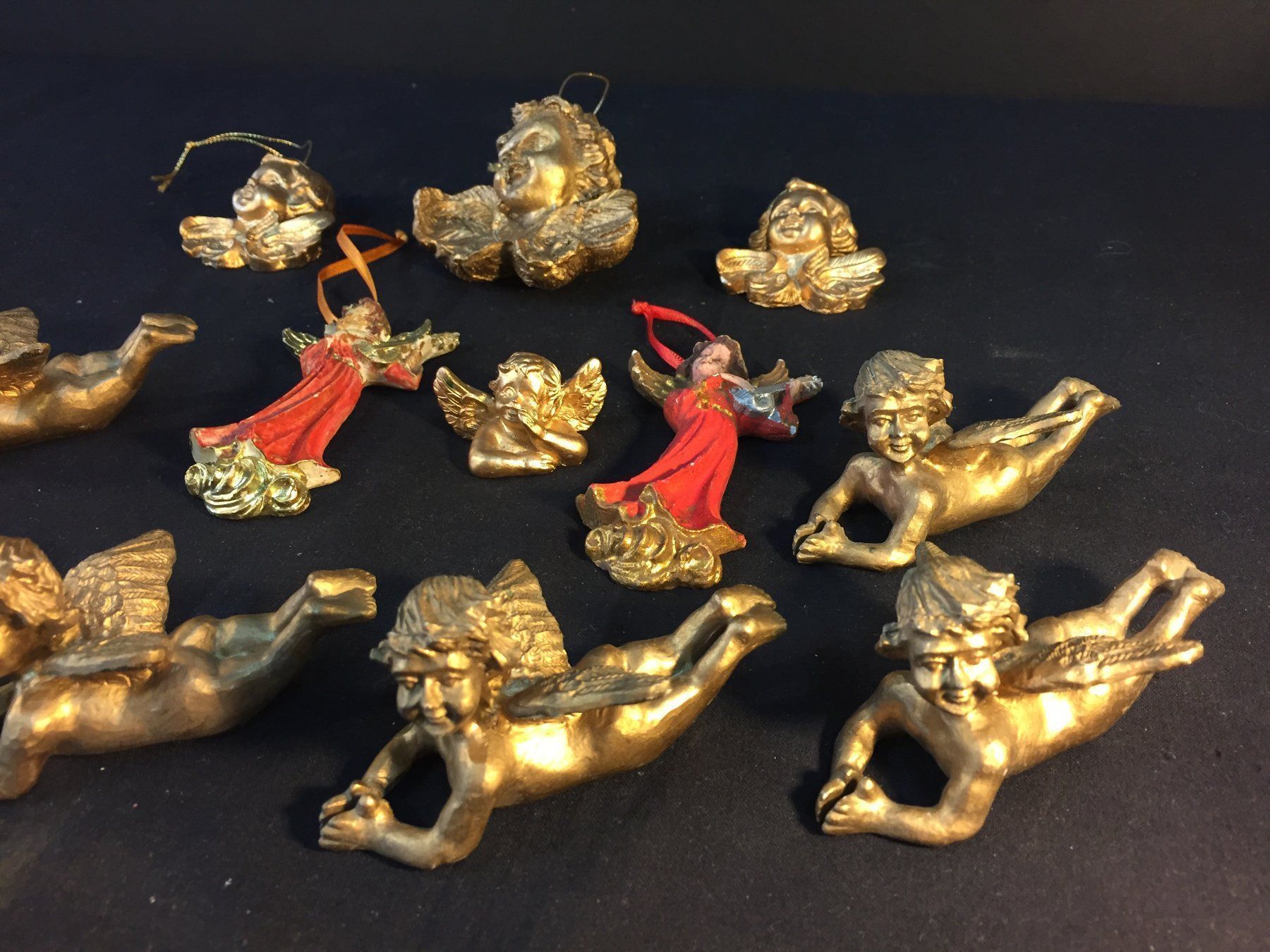 Statuette: Vintage Verschiedene 12 Engelfiguren – Usato da Schaffhausen venduto da sparzone 7
