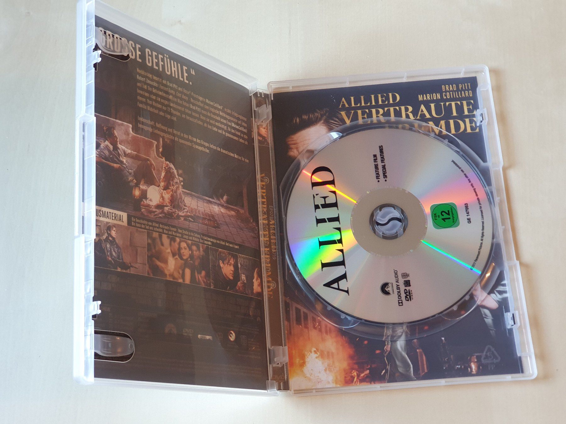 Tutti i DVDs: Allied Vertraute Fremde – Usato da Stansstad venduto da collectorsshop 2