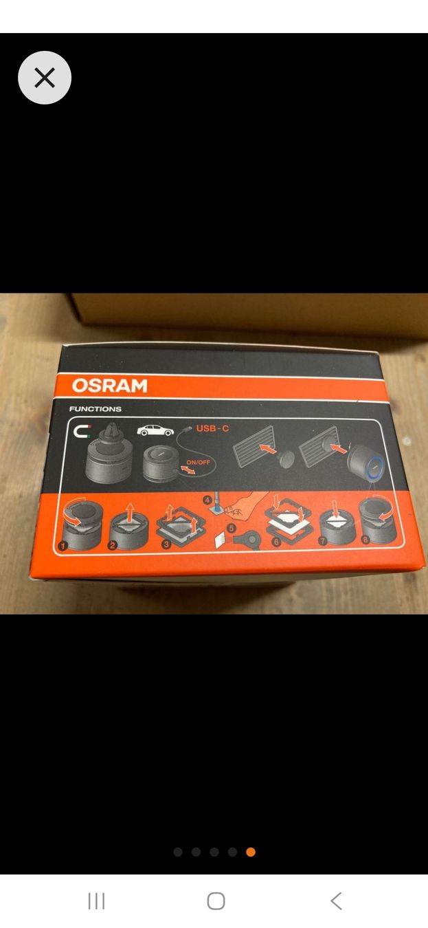 Luftreiniger: Osram AirZing LED mini  Luftreiniger 2x – Neu und originalverpackt aus Maur von Siropin 3